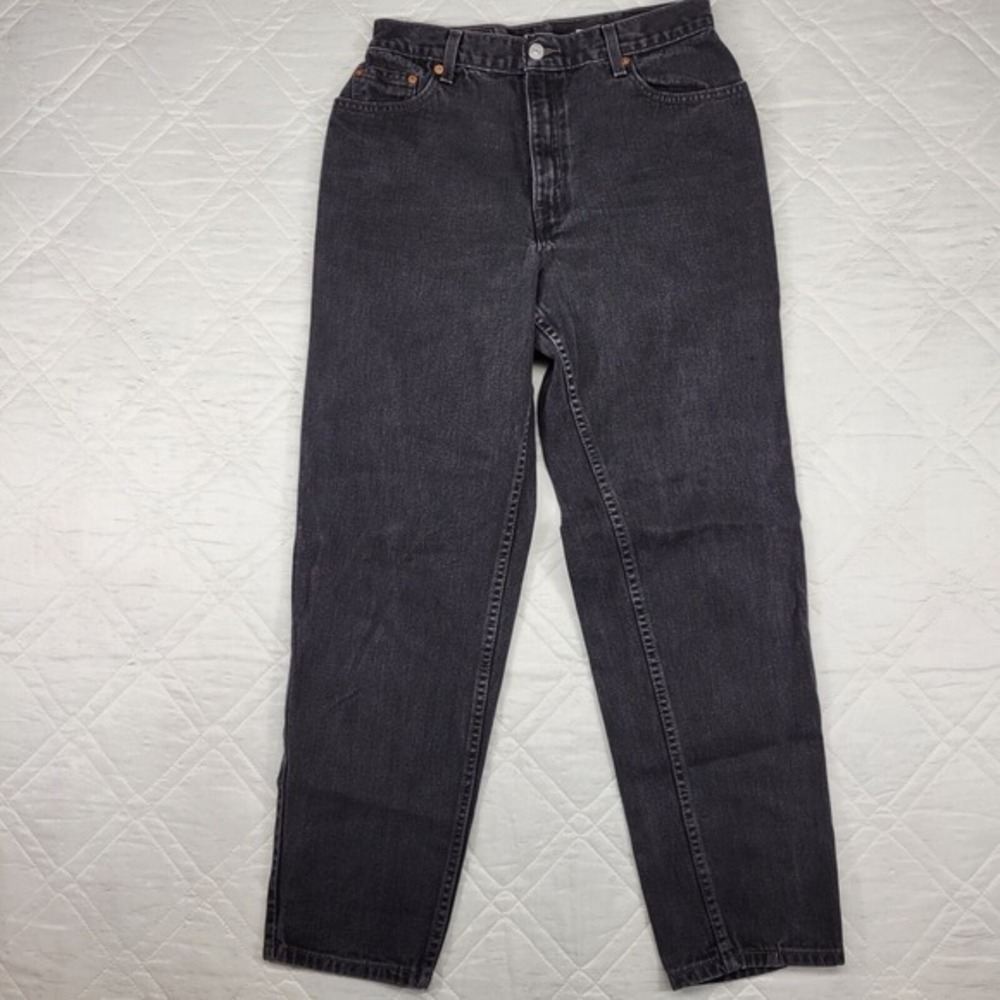 Levis 550 black jeans size 12 Reg